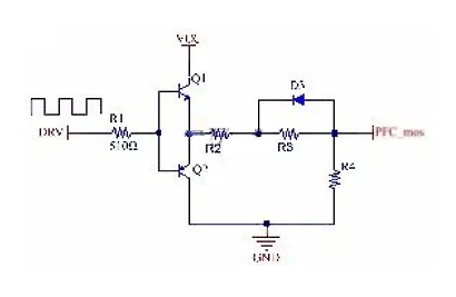 PFCMOS场效应管DS震荡波形解决方案