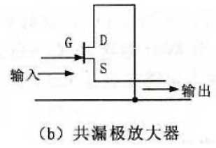 场效应管组态电路有3种