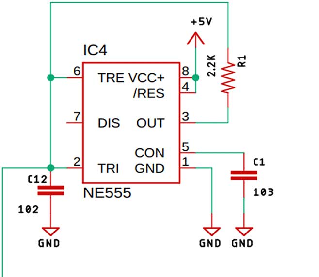 MOS场效应管高效D类音频放大器电路原理图 