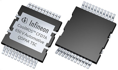 英飞凌Infineon的CFD7A用于节能快速电动汽车充电