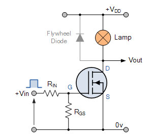 使用MOSFET作为开关的电路案例-MOSFET知识-竟业电子