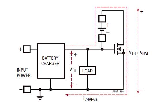 电源电压反转解决方案MOSFET电路